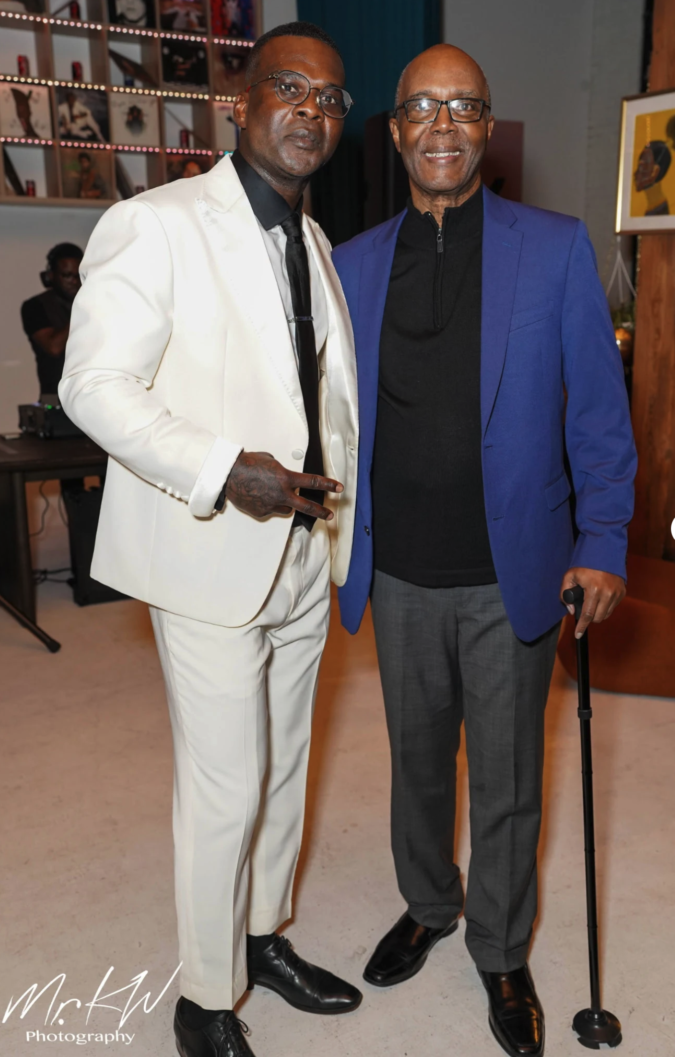 White tuxedo event